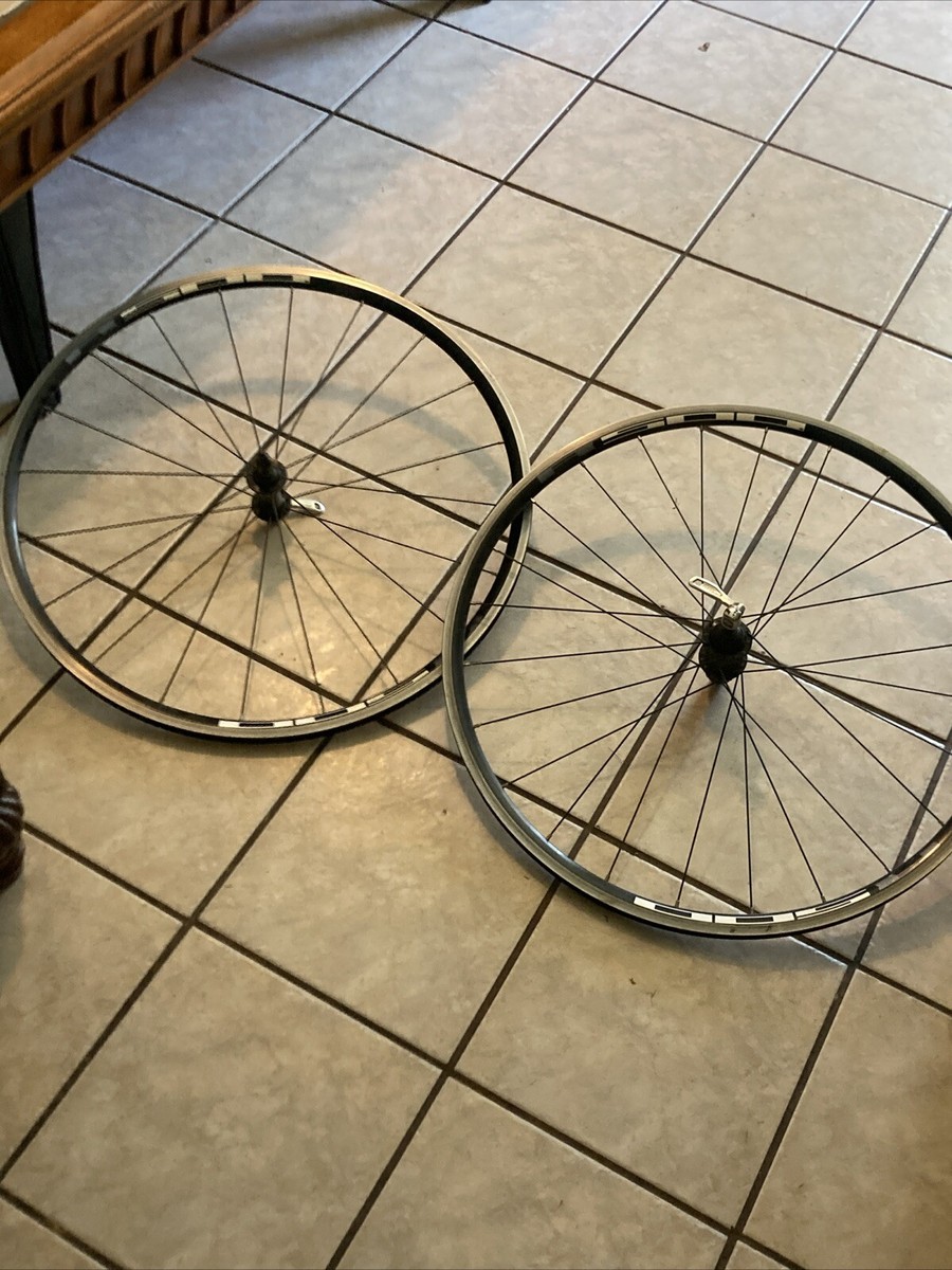 パーツ Shimano R500 WH-501 SILVER Front & Rear Shimano R500 wheel set | eBay