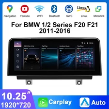 For BMW F20 F21 F22 F23 NBT 10.25" Touch Screen CarPlay Android Auto Car Stereo
