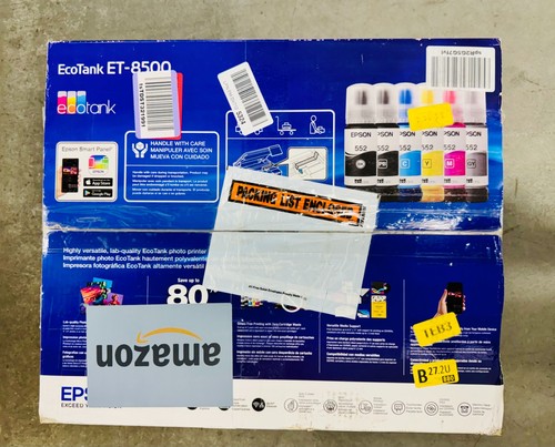 Epson EcoTank Photo ET-8500 All-in-One Printer - White - Picture 3 of 4