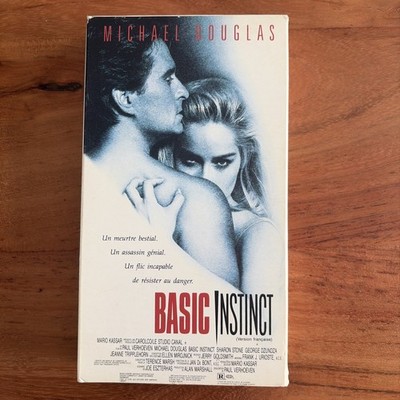 Basic Instinct VHS 1992 - Français French Sharon Stone - Paul Verhoeven
