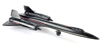 Vintage ERTL SR-71 Blackbird 1:120 Diecast Lockheed Spy Plane Jet Folding Gear