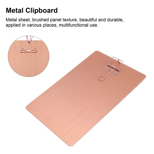 Clipboard Suspensible Rustproof Wearproof Scratch Resistant Iron Metal Drawi HLF - Picture 3 of 12