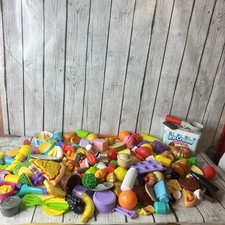 100 Huge lot of pretend Play Food Fake Food Mixed Items Brands  Years