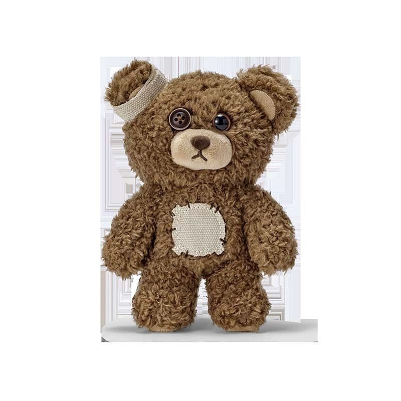 Authentic HIRONO BEAR PLUSH DOLL FIGURE HOT TOYS ARTIST LANG