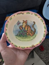 Vintage Disney Winnie the Pooh Melamine Tigger Small Bowl Selandia Baby Kids