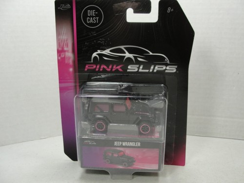 Jada Toys Jeep Wrangler con slip rosa scala 1:64