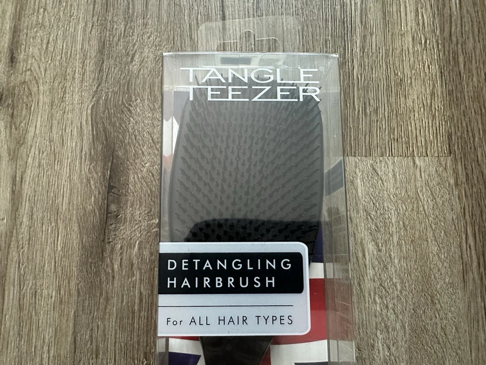 Cepillo de pelo grande negro Tangle Teezer The Ultimate Detangler nuevo Foto 2 de 4