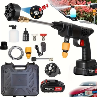 #ad #ad Cordless Portable Pressure Washer Set $47.99