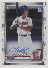 2020 Bowman Draft Chrome Draft Picks Auto Carson Tucker #CDA-CT Auto 4k8