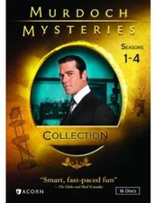 MURDOCH MYSTERIES COLLECTION: SEASONS 1-4, Very Good DVD, Bisson, Yannick,Harris