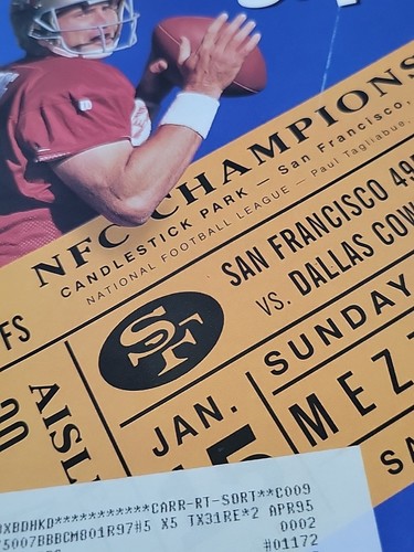 VINTAGE SPORTS ILLUSTRATED JAN 16, 1995 NFC CHAMPIONSHIP COWBOYS 49ERS - Picture 4 of 7