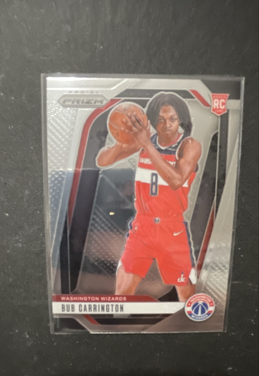 2024-25 Panini Prizm - Bub Carrington #244 Silver Prizm (RC)