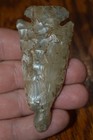 Damaged Carter Cave Chert Archaic Dovetail Floyd Co, Indiana 3.25 x 1.5 — photo 1