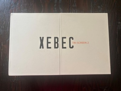 Xebec Tri-Screen 2 (XTS2) 10.1'' IPS LCD Dual Screen Monitor