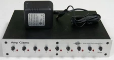 RJM Amp Gizmo AG-2 -  8 Function Midi Switch + AC Adapter VERY CLEAN + TESTED