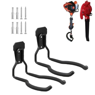 Garden Power Tool Hanger Garage Wall Hooks Weedeater Rack String Trimmer Hang...