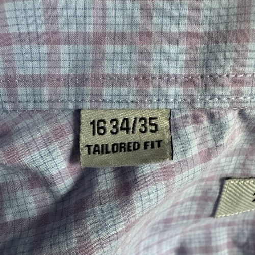 Twillory Hemd 16 34/35 Herren Große Knopfleiste Tailored Fit Gingham Kariert - Bild 8 von 10