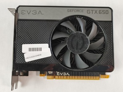EVGA NVIDIA GeForce GTX 650 SC 2 GB GDDR5 PCI Express 3.0 x16 Video Card