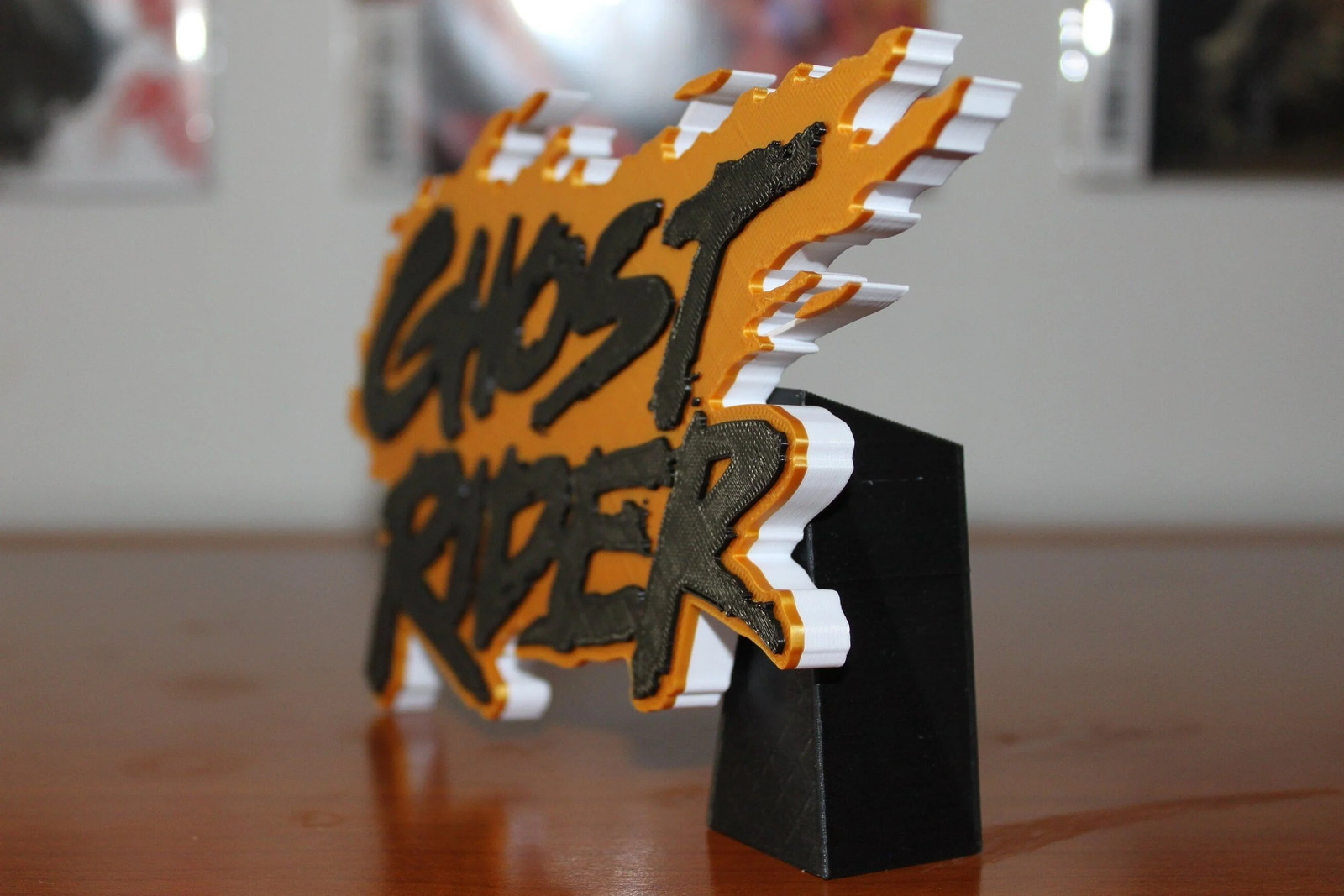 Ghost Rver Sign Ghost Rider 3D printed Logo Sign Wall Desk Shelf Art | eBay