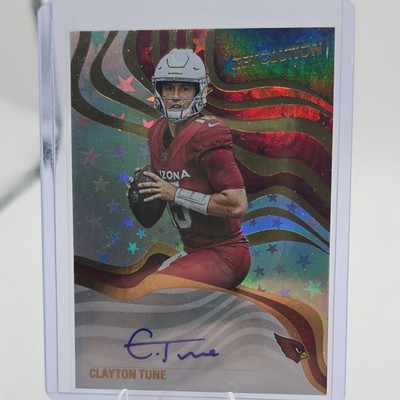 Panini Revolution 2025 Clayton Tune #RSA-CTE Astro Autograph Cardinals NFL