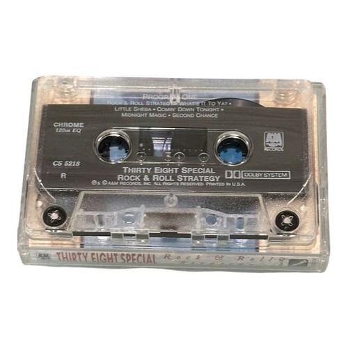 Thirty Eight Special 'Rock & Roll Strategy' Cassette Tape Album 1988 - Picture 10 of 10