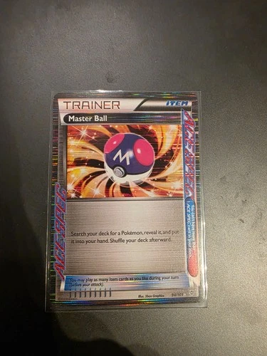 Pokémon Master Ball Ace Spec Rare Ace 94/101 Plasma Blast