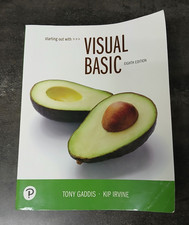 Starting Out With Visual Basic by Tony Gaddis...
