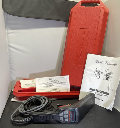 Snap-On MT2261A Computer Tach Advance Timing Light with Case & Manual – Working