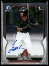 2023 Bowman Chrome #CPA-JCL Juan Corniel Prospect Autographs