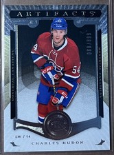 2015-16 Artifacts ROOKIE Charles Hudon #217 SN: 068/899 Montreal Canadiens