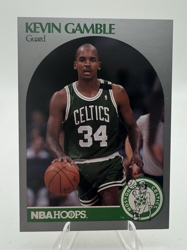 1990 NBA HOOPS KEVIN GAMBLE Boston Celtics #40 - Picture 1 of 2