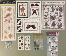 SALE! Lot of Christmas Stickers! Jolee’s Boutique, Sticko, Debbie Mumm, Etc