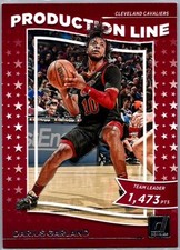 2022-23 Panini Donruss Darius Garland Production Line #4