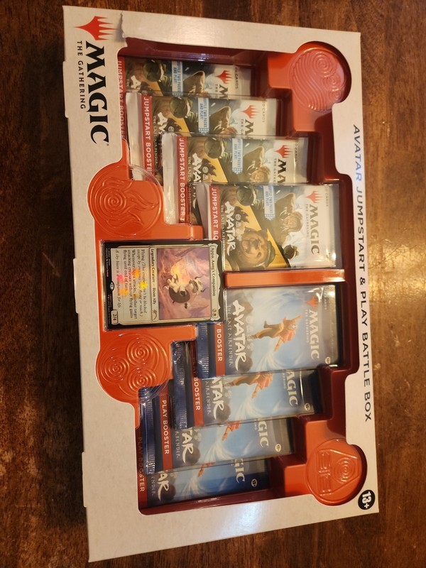 Magic the Gathering Avatar Jumpstart & Play Battle Box (New in Box) 8 Packs