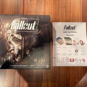 Fallout Board Game New California | eBay