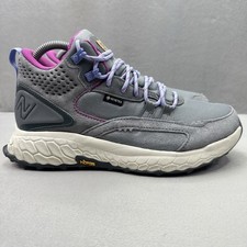 Womens Size 8.5 D New Balance Fresh Foam X Hierro Mid Gore-Tex Shoes Gray Hiking