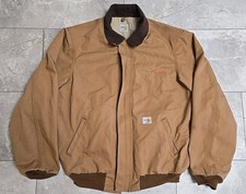 Vintage Carhartt JQ186 Quilted Coat Jacket Mens Size 44 Union Made In The USA