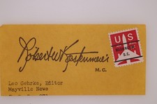 Robert W. Kastenmeier MC congress politician Washington DC Airmail Precancel
