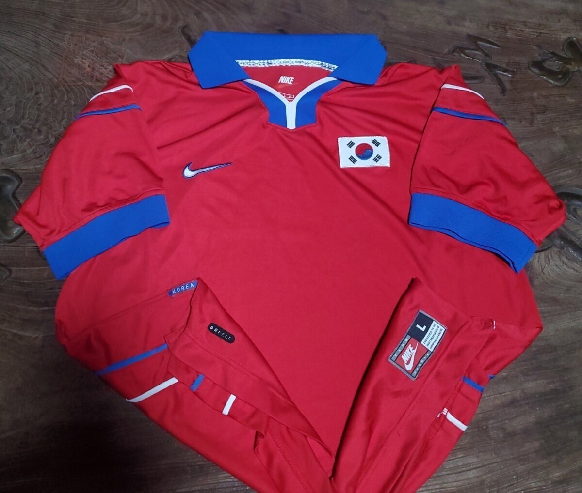 90s ナイキ 韓国代表 1998-2000 ワールドカップ ユニフォーム SOUTH KOREA NATIONAL TEAM 1998/2000 HOME FOOTBALL SHIRT NIKE