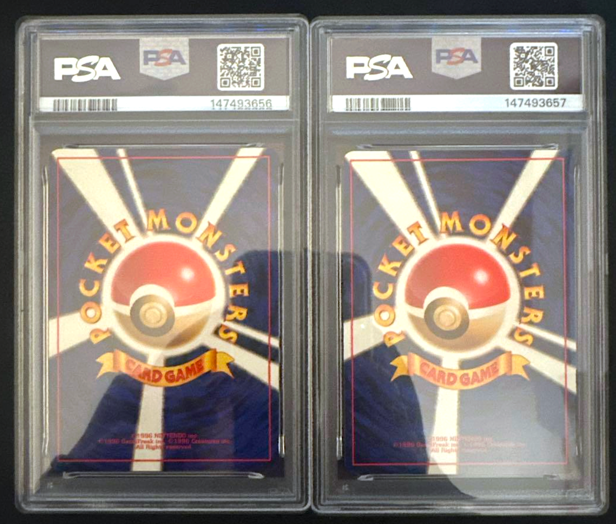 PSA 7 Zapdos 145 Moltres 146 ANA Promo 1999 Japanese Pokemon Card