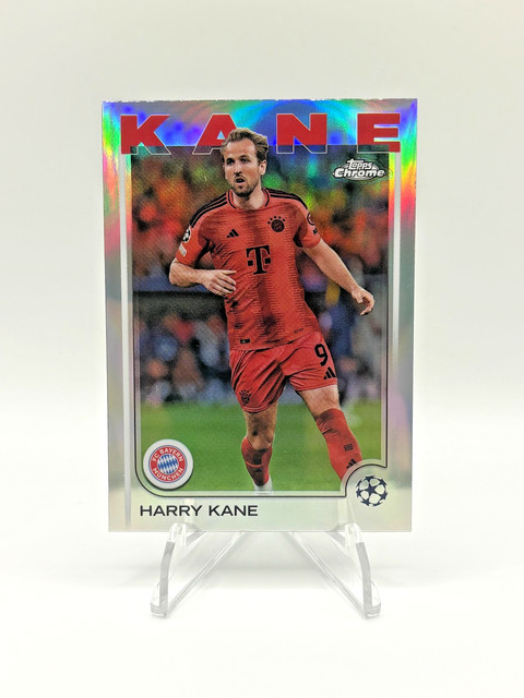 Harry Kane 2024-25 Topps Chrome UEFA SILVER REFRACTOR SP - BAYERN!