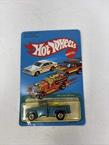 Vintage 1982 Hot Wheels '56 Hi-Tail Hauler 9647 Malaysia Base Truck Unpunched