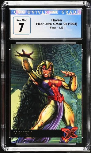Haven 1995 Fleer Ultra Marvel Card # 23 CGC 7 Near Mint