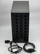 8 Bay Tool Less Tray Hot Swap 2.5" 3.5" SATA Non RAID External USB 3.0 Enclosure