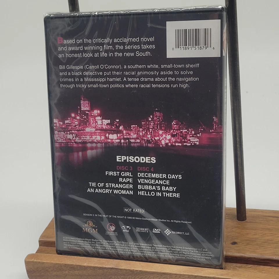 BRAND NEW SEALED IN THE HEAT OF THE NIGHT Vol. 2 DVD SHIPS FAST! - Image 2 of 2