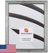 Craig Frames 314SI Ornate Silver Picture Frame 18 x 24 Inch