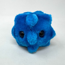 GIANT Microbes Common Cold Plush Stuffed Animal Blue Virus Fluffy Science Toy 4"