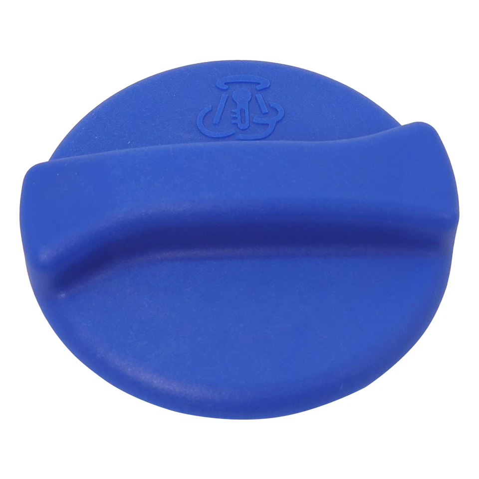 Blue Coolant Tank Reservoir Cap 1H0121321A 357121321C For VW Golf Jetta Passat - Image 2 of 4