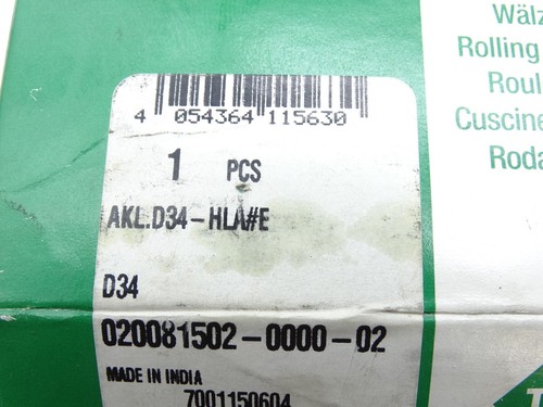 SCHAEFFLER GROUP AKL.D34-HLA#E BEARING - Picture 3 of 3