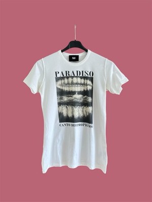 Y2K Rare D&G   Paradiso- Canto Decimoprimo  Printed Tee Size 44